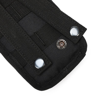 Double-Layer Mobile Phone Waist Bag, Outdoor Mobile Phone and Card Storage Bag, Belt-Worn Mobile Phone Bag Suitable for 6.5inch Edc Bag