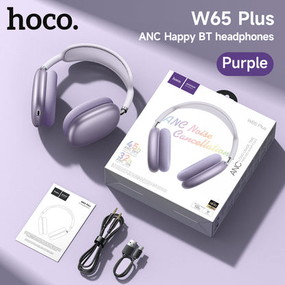 Borofone Bo35 Plus Head-Mounted Anc Noise-Cancelling Wireless Bluetooth Headphones Air Pods Over-Ear Max