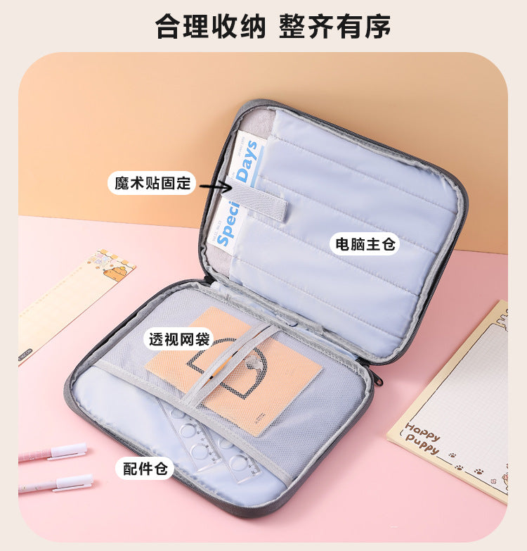 iPad Tablet PC Bag High-end Sense Male and Female Student Universal Portable High-value Computer Protection Bag Portable Lightweight