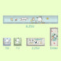 XDA Height Pacha Dog Theme Pattern Yellow Green Keycap Thermal Sublimation Mechanical Keyboard Cap Small Full Set PBT Keycap