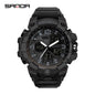 Sanda Hot-Selling Watch Korean Version Student Party Multi-Functional Waterproof Alarm Clock Electronic Watch Cool Dual Display Luminous Sports Watch