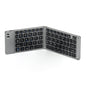 Wireless keyboard and mouse suit Bluetooth folding keyboard for mobile phone tablet laptop desktop computer built-in charging