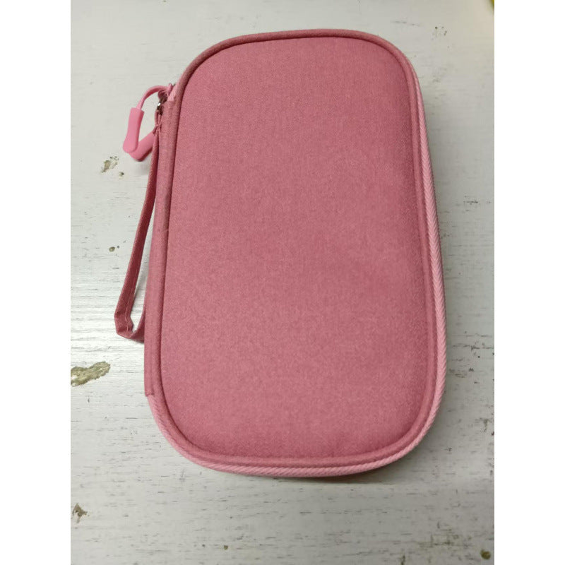in stock Data Cable Bag Storage Bag Earphone Bag Charger Mobile Phone Bag Clutch Bag U Disk Multifunctional Storage Bag