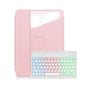 For small new pad2024 11 inch Bluetooth keyboard leather case Lenovo Tab M11 acrylic case with pen slot
