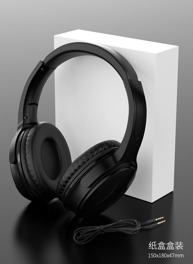 The new head-mounted wired headphones with microphone game headphones can talk traffic can have clear stereo sound quality