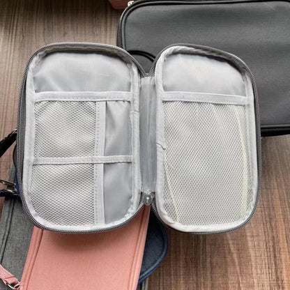 New multi-function data cable charger storage bag flat digital bag finishing bag headset storage bag wholesale