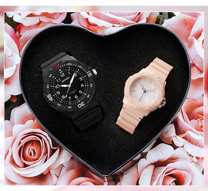 Sanda Watch Fashion All-match Small Fresh Men's and Women's Couple Watch Middle School Students' Simple Waterproof Luminous Quartz Watch