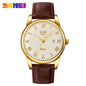 Time beauty skmei classic retro casual business temperament calendar watch men and women couples waterproof watch wholesale