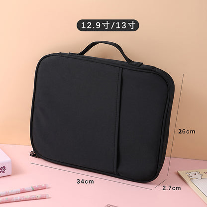 iPad Tablet PC Bag High-end Sense Male and Female Student Universal Portable High-value Computer Protection Bag Portable Lightweight