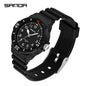 Sanda Watch Fashion All-match Small Fresh Men's and Women's Couple Watch Middle School Students' Simple Waterproof Luminous Quartz Watch