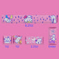 XDA Height Pacha Dog Theme Pattern Yellow Green Keycap Thermal Sublimation Mechanical Keyboard Cap Small Full Set PBT Keycap