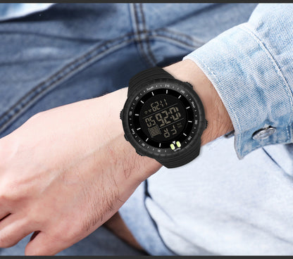 Factory Product Synoke Sports Electronic Watch Outdoor Mountaineering Multi-Functional Luminous Waterproof Large Dial Fashionable Commuter Watch
