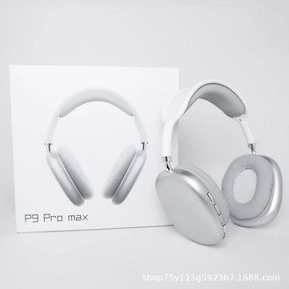 Cross-Border Foreign Trade P9 Pro Max Bluetooth Headphones Wireless Noise-Canceling Headphones Over-Ear Headset Huaqiangbei Wholesale
