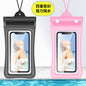 Mobile Phone Waterproof Bag with Touch Screen for Swimming, Special for Taking Pictures, Diving and Rafting Equipment, Transparent Sealed Waterproof Mobile Phone Case