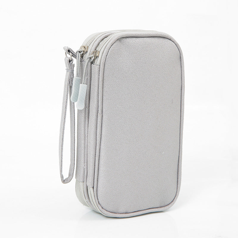 Data Cable Storage Bag Digital Bag Travel Storage Bag Charger Mobile Phone Hard Drive U Disk Multi-Function Storage Bag