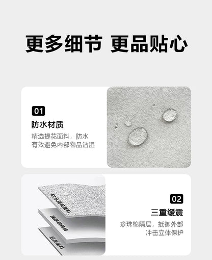 Portable Power Bank Data Cable Storage Bag Mobile Power Supply Cloth Bag Hard Drive Mobile Phone Box Multi-Functional Protective Case