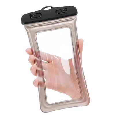 Mobile Phone Waterproof Bag Touchscreen Swimming Self-sealing Sealing Bag Seaside Diving Shooting Drifting Transparent Waterproof Mobile Phone Case