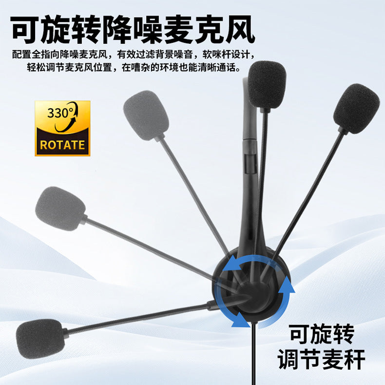 in stock cross-border head-mounted wired headphones with microphone 3.5mm high quality headphones phablet universal