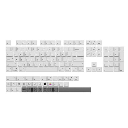 XDA Height Pacha Dog Theme Pattern Yellow Green Keycap Thermal Sublimation Mechanical Keyboard Cap Small Full Set PBT Keycap