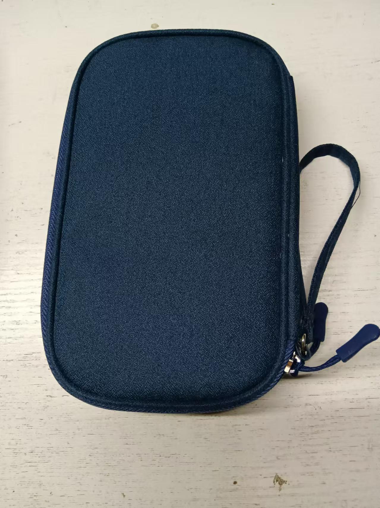 in stock Data Cable Bag Storage Bag Earphone Bag Charger Mobile Phone Bag Clutch Bag U Disk Multifunctional Storage Bag