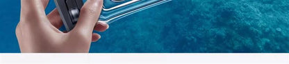 Mobile Phone Waterproof Bag Touchscreen Swimming Self-sealing Sealing Bag Seaside Diving Shooting Drifting Transparent Waterproof Mobile Phone Case