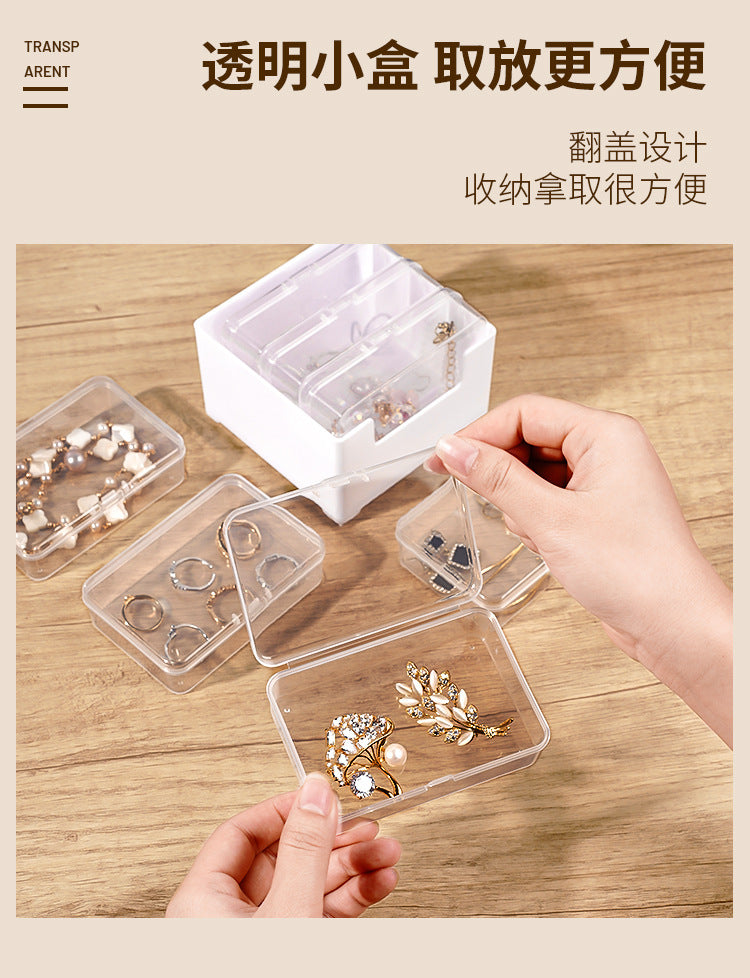 Data Cable Storage Box Home Mobile Phone Charger Separated Storage Box Desktop Organiser Multifunctional Sundries Storage