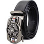 Time-to-time belt men's belt automatic buckle trembles fast hand explosion casual Joker simple fashion wholesale generation hair