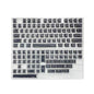 Gundam Comic Hundred Mixed Lamp Key Cap Original Height 136 Key Full Set Classic Simple Mechanical Keyboard Key Cap Key Meow