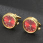 Men's Cufflinks Watch Functional Cuffnails Forumwear Gift Green Gold Dress Shirt Accessories Stainless Steel Material
