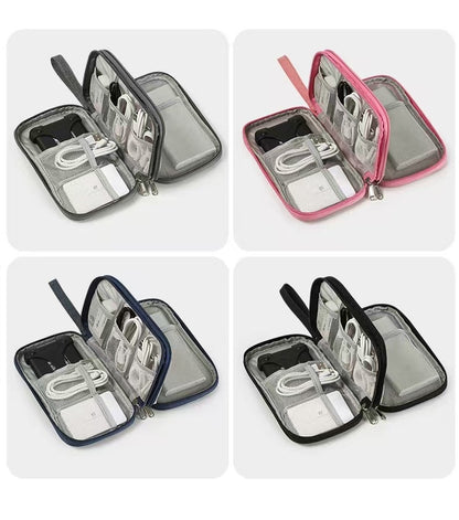 New multi-function data cable charger storage bag flat digital bag finishing bag headset storage bag wholesale