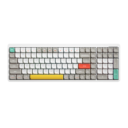 105-Key Girls' High-Looking Wireless Mechanical Keyboard with Good Words, Short-Axis Bluetooth Computer Keyboard for Office Use