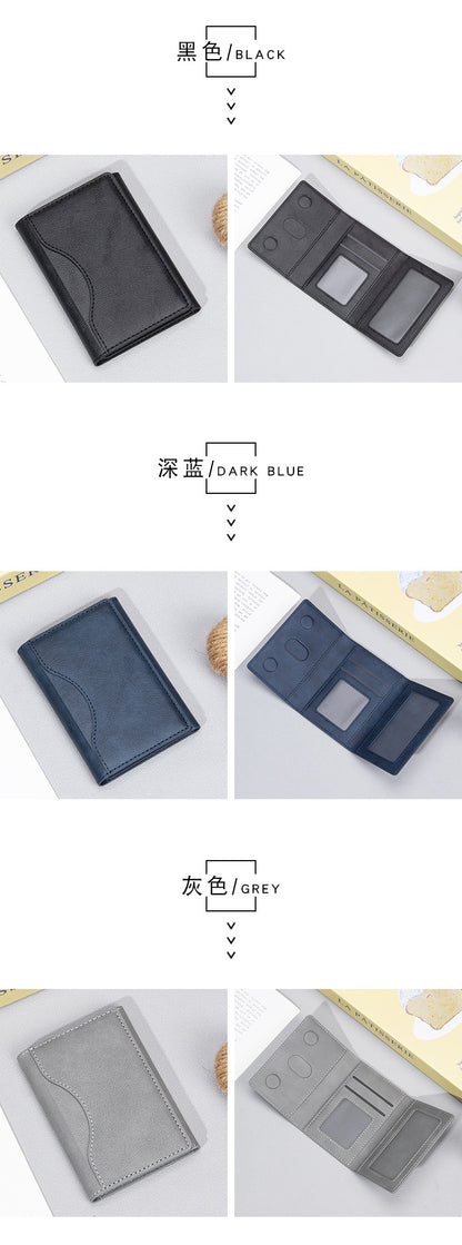 Suitable for Apple 15 iPhone16promaxMagSafe Magnetic Card Bag Multi-Card Three-Folding Mobile Phone Card Case