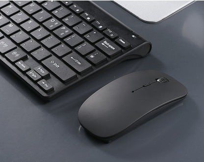 Korean Wireless Keyboard Korean Standard Edition Computer Keyboard Korean Practice Typing Wireless Keyboard Mouse suit