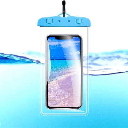 Mobile Phone Waterproof Bag with Touch Screen for Swimming, Special for Taking Pictures, Diving and Rafting Equipment, Transparent Sealed Waterproof Mobile Phone Case