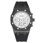 Foreign Trade Products: Men's Watch with Three Dials, Multi-Functional, Sports, Waterproof, Men's Fashion Casual Watch, Cross-Border Hot-Selling Item