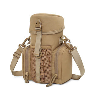 Double-Layer Mobile Phone Waist Bag, Outdoor Mobile Phone and Card Storage Bag, Belt-Worn Mobile Phone Bag Suitable for 6.5inch Edc Bag