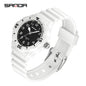 Sanda Watch Fashion All-match Small Fresh Men's and Women's Couple Watch Middle School Students' Simple Waterproof Luminous Quartz Watch