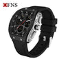 Ofns Fashion Watch Sports Waterproof Watch Barrel-Shaped Multi-Function Luminous Dual-Time Student Digital Watch