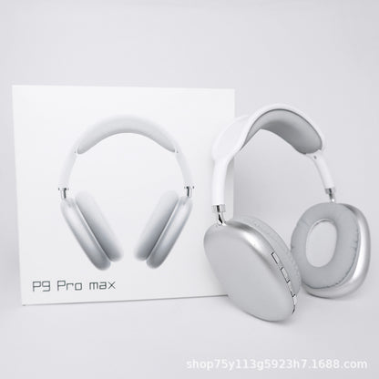 Cross-Border Foreign Trade P9 Pro Max Bluetooth Headphones Wireless Noise-Canceling Headphones Over-Ear Headset Huaqiangbei Wholesale