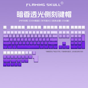 XDA Height Pacha Dog Theme Pattern Yellow Green Keycap Thermal Sublimation Mechanical Keyboard Cap Small Full Set PBT Keycap