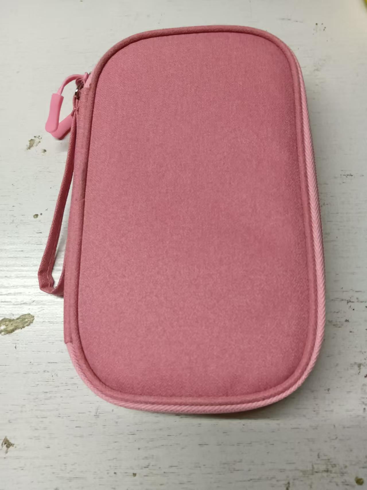 in stock Data Cable Bag Storage Bag Earphone Bag Charger Mobile Phone Bag Clutch Bag U Disk Multifunctional Storage Bag