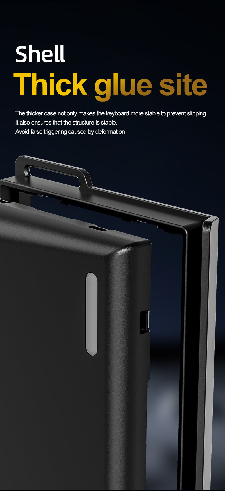 Attack Shark X68HE Magnetic Axis Mechanical Keyboard Contour Side Carved Wired RGB Electric Competition RT Adjustable Key Range Low Delay