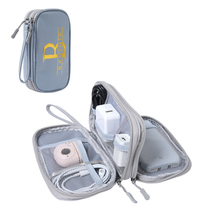in stock Data Cable Bag Storage Bag Earphone Bag Charger Mobile Phone Bag Clutch Bag U Disk Multifunctional Storage Bag