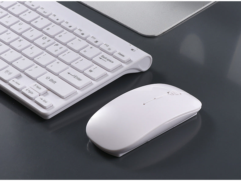 Korean Wireless Keyboard Korean Standard Edition Computer Keyboard Korean Practice Typing Wireless Keyboard Mouse suit