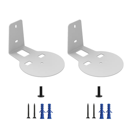 Sonos Era100 Metal Wall Mounting Wall Bracket Screw Fixation Space Saving Speaker Accessories (2 Pack