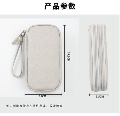 Data cable storage bag charger mobile power charging cable bag box digital finishing bag U disk headset hard disk
