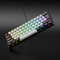 61 key RGB game wired keyboard mouse suit colorful MINI non-mechanical film black and white computer keyboard