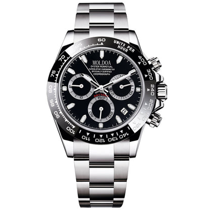 Foreign Trade Hot-Selling Daytona Men's Watch, Fully Automatic Watch, Luminous, Waterproof, Multi-Function Chronograph Watch, Men's Quartz Watch