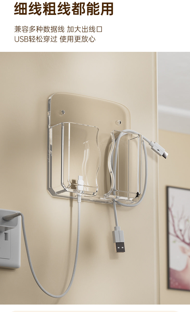 Air Conditioning TV Remote Control Storage Box Wall Hanging Rack Storage Rack Box Wall Hanging Rack Desktop